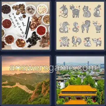 4 Bilder 1 Wort 5 Buchstaben CHINA