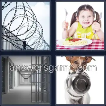 4 Bilder 1 Wort 5 Buchstaben KNAST