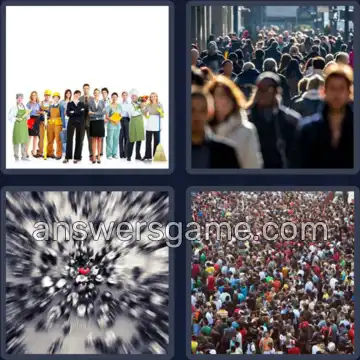 4 Bilder 1 Wort 5 Buchstaben LEUTE