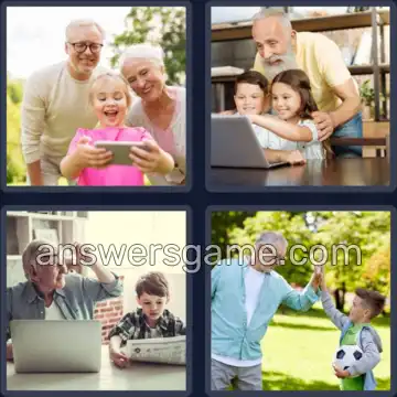 4 Bilder 1 Wort 5 Buchstaben ENKEL