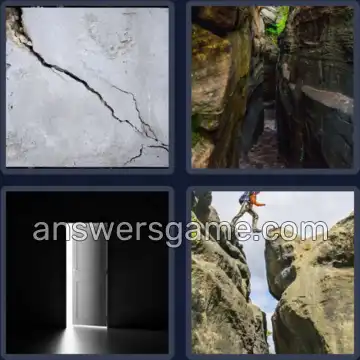 4 Bilder 1 Wort 5 Buchstaben SPALT