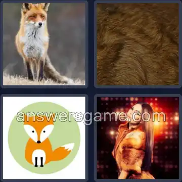 4 Bilder 1 Wort 5 Buchstaben FUCHS