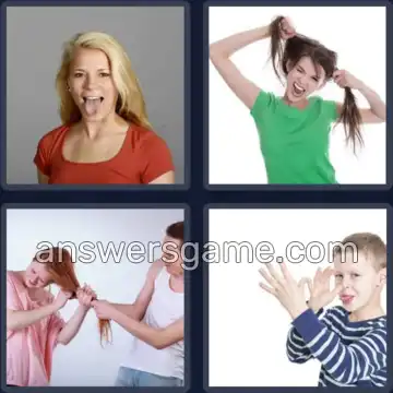 4 Bilder 1 Wort 5 Buchstaben FRECH