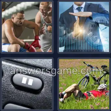 4 Bilder 1 Wort 5 Buchstaben PAUSE