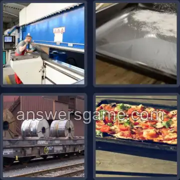 4 Bilder 1 Wort 5 Buchstaben BLECH