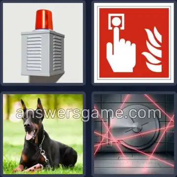 4 Bilder 1 Wort 5 Buchstaben ALARM