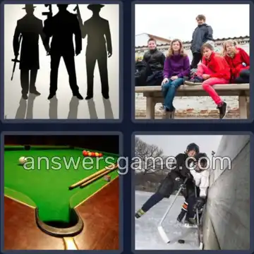 4 Bilder 1 Wort 5 Buchstaben BANDE