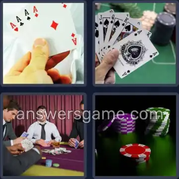 4 Bilder 1 Wort 5 Buchstaben POKER