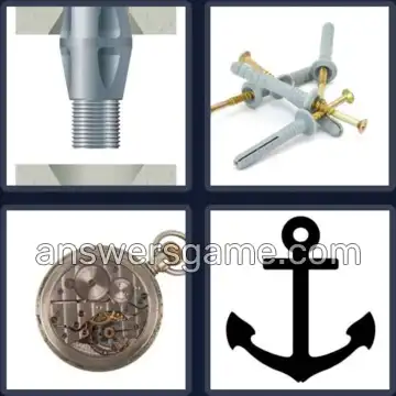4 Bilder 1 Wort 5 Buchstaben ANKER