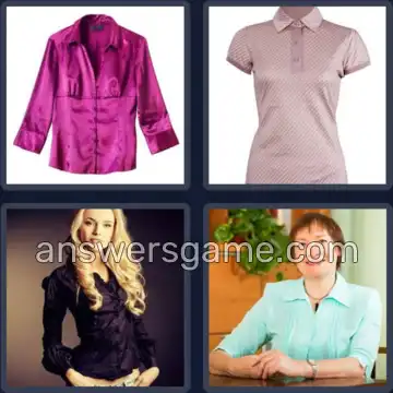 4 Bilder 1 Wort 5 Buchstaben BLUSE