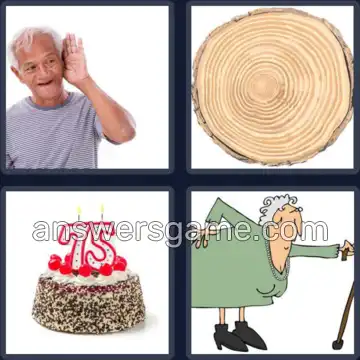 4 Bilder 1 Wort 5 Buchstaben ALTER