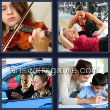 4 Bilder 1 Wort 5 Buchstaben ÜBUNG