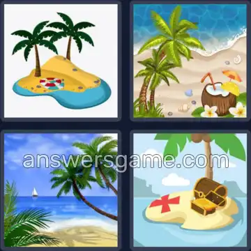 4 Bilder 1 Wort 5 Buchstaben PALME