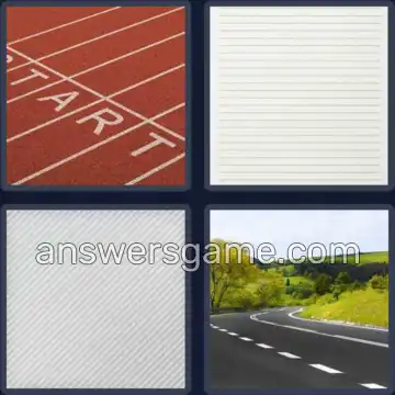 4 Bilder 1 Wort 5 Buchstaben LINIE