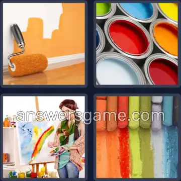 4 Bilder 1 Wort 5 Buchstaben MALEN