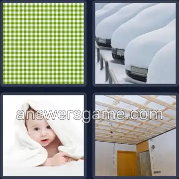 4 Bilder 1 Wort 5 Buchstaben DECKE