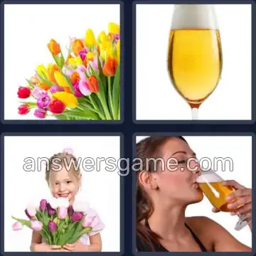4 Bilder 1 Wort 5 Buchstaben TULPE