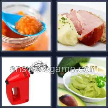 4 Bilder 1 Wort 5 Buchstaben PÜREE