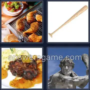 4 Bilder 1 Wort 5 Buchstaben KEULE