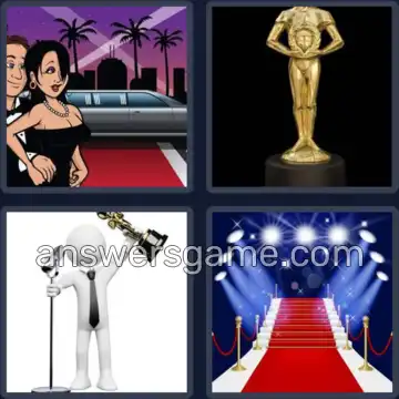 4 Bilder 1 Wort 5 Buchstaben OSCAR