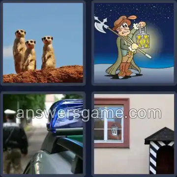 4 Bilder 1 Wort 5 Buchstaben WACHE