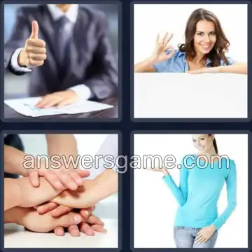 4 Bilder 1 Wort 5 Buchstaben GESTE