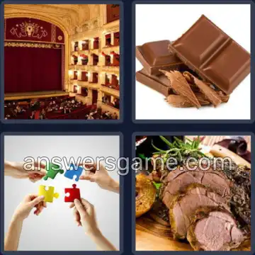 4 Bilder 1 Wort 5 Buchstaben STÜCK