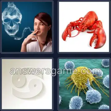 4 Bilder 1 Wort 5 Buchstaben KREBS