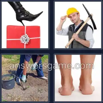 4 Bilder 1 Wort 5 Buchstaben HACKE