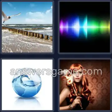 4 Bilder 1 Wort 5 Buchstaben WELLE