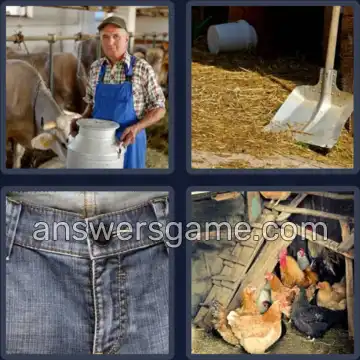 4 Bilder 1 Wort 5 Buchstaben STALL