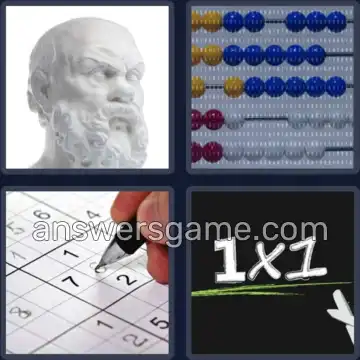 4 Bilder 1 Wort 5 Buchstaben LOGIK