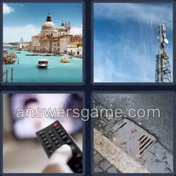 4 Bilder 1 Wort 5 Buchstaben KANAL