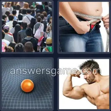 4 Bilder 1 Wort 5 Buchstaben MASSE