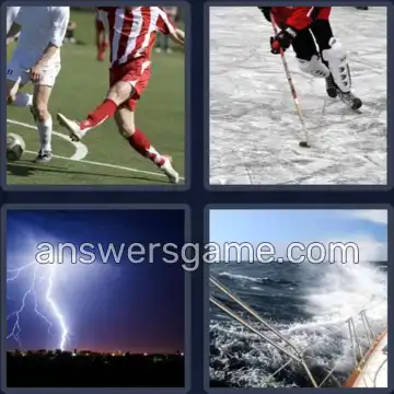 4 Bilder 1 Wort 5 Buchstaben STURM