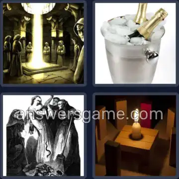 4 Bilder 1 Wort 5 Buchstaben SEKTE