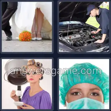 4 Bilder 1 Wort 5 Buchstaben HAUBE