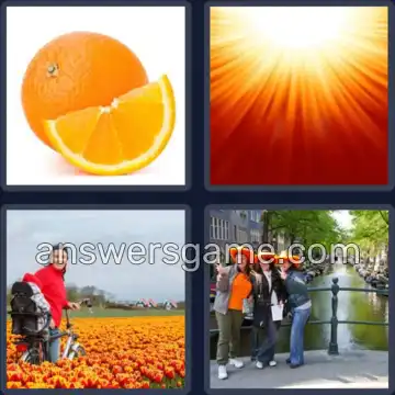 4 Bilder 1 Wort 6 Buchstaben ORANGE
