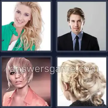 4 Bilder 1 Wort 6 Buchstaben FRISUR
