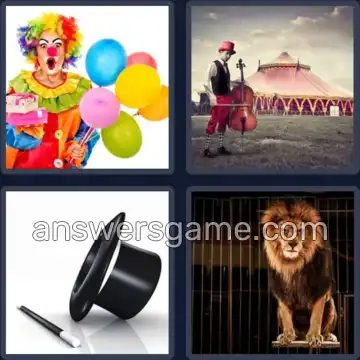 4 Bilder 1 Wort 6 Buchstaben ZIRKUS