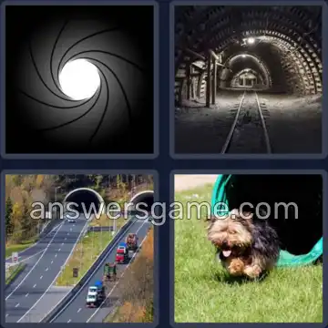 4 Bilder 1 Wort 6 Buchstaben TUNNEL