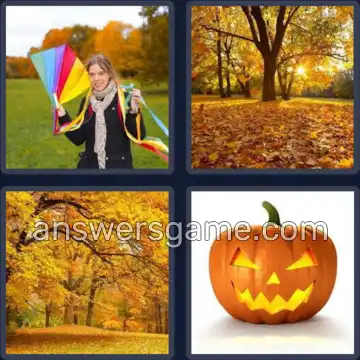 4 Bilder 1 Wort 6 Buchstaben HERBST