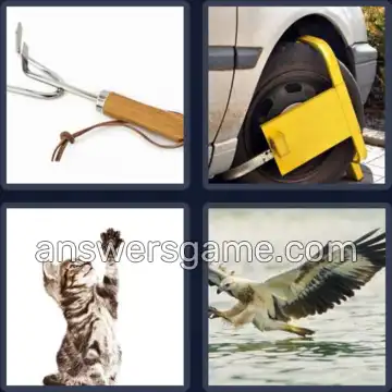 4 Bilder 1 Wort 6 Buchstaben KRALLE