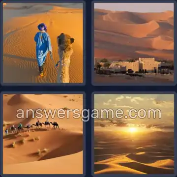 4 Bilder 1 Wort 6 Buchstaben SAHARA