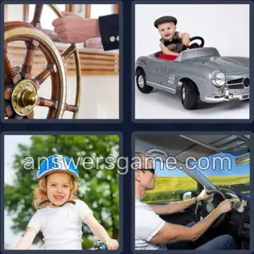 4 Bilder 1 Wort 6 Buchstaben LENKEN