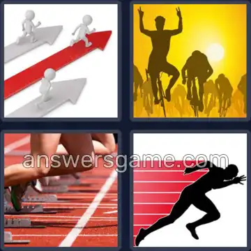 4 Bilder 1 Wort 6 Buchstaben SPRINT