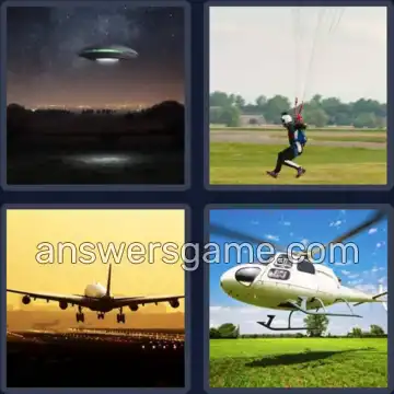 4 Bilder 1 Wort 6 Buchstaben LANDEN