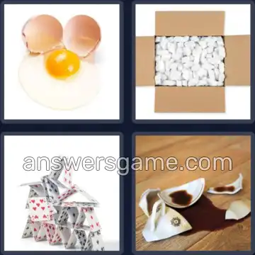 4 Bilder 1 Wort 6 Buchstaben FRAGIL