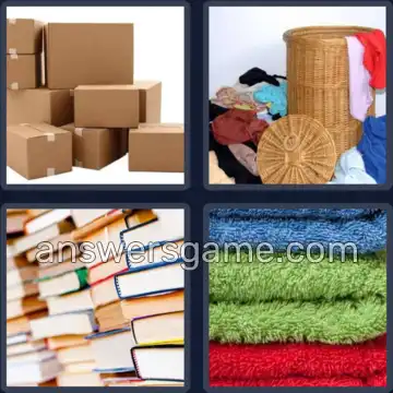 4 Bilder 1 Wort 6 Buchstaben STAPEL