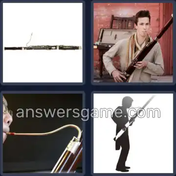 4 Bilder 1 Wort 6 Buchstaben FAGOTT